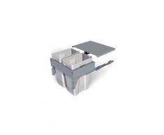 Poubelle suspendue caisson de 600 - Contenance : 60 L - Hauteur : 480 mm - GOLLINUCCI - Matériau :