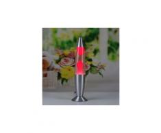 Lampe à lave Volcan Cadeau Lampe Méduse Veilleuse-Rouge