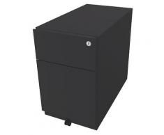Bisley Caisson roulant Note™, avec 1 tiroir pour DS, 1 tiroir universel, h x l x p 495 x 300 x 565