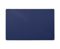 Tapis de protection de sol sol dur bleu foncé 90 x 120 cm - Bleu Foncé