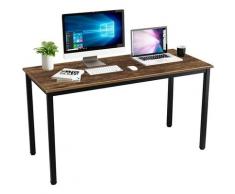 Soges - Bureau Simple pour Ordinateur Bureau à Domicile Table de réunion 140 x 60 x 75 cm Bureau