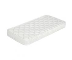 Matelas pour bébé 70x140 cm Hauteur 15,5 cm Hyppoallergénique - anti-acariens - Tissu Coton