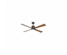 Ventilateur de Plafond Eco Neo III 132cm Bronze Noir Teck - CASAFAN -