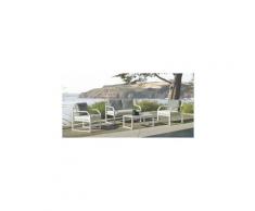 Salon de jardin en aluminium 4 places Amza