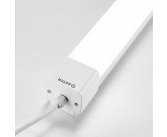 Anten Réglette LED 120CM Néon Tube LED 36W Reglette Etanche LED Blanc Neutre 4000K Forme Carré
