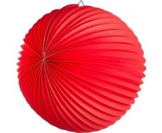 Sky Lantern - Lampion rond 36 cm Rouge - Rouge