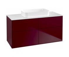 Villeroy und Boch Finion Meuble sous-lavabo G67100, 1200x603x501mm, plaque de recouvrement Blanc