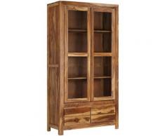 Helloshop26 - Buffet bahut armoire console meuble de rangement bois massif 175 cm - Bois