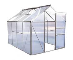 Serre jardin polycarbonate "Hortensia" 4,8m²