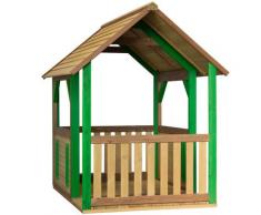 Forest Maison Enfant en Bois FSC | Maison de Jeux pour l'extérieur / Jardin en marron & vert |
