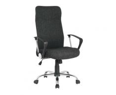 Chaise de bureau pivotante Tao Noire