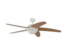 Ventilateur Plafond Melton Blanc Erable cm 132x38x132 Pepeo GmbH 1341201033_v2