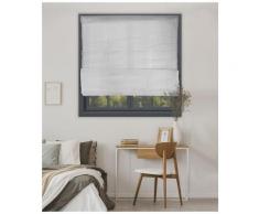 Store bateau voile structuré - Blanc - L120 x H180cm - Blanc