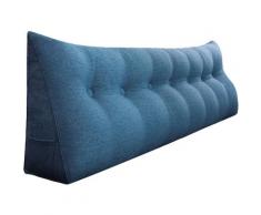 Coussin de Lecture, Oreiller Traversin Soutien Dorsal, Triangulaire Coussin à Coins, Gros Coussin