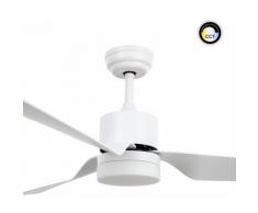 Ventilateur de Plafond LED Minimal PRO Silencieux avec CCT Sélectionnable 15W Blanc Sélectionnable