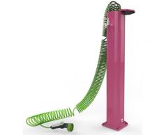 Fontaine de jardin de Fuchsia avec tuyau cm 19x101,5x20 ARKEMA DESIGN - prodotto made in Italy