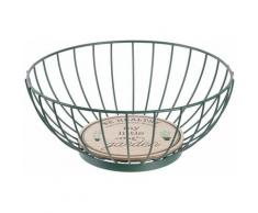 The Home Deco Factory - Corbeille à fruits filaire Little Garden - Diam. 27,5 cm - Diam. 27,5 x