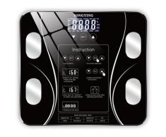 Pèse-Personne Body Composition Scale balance électronique LCD Digital 180KG,noir