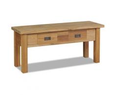 True Deal - Banc d'entrée Teck massif 90 x 30 x 40 cm