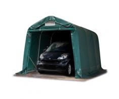 Intent24.fr - Tente-garage carport 2,4 x 3,6m d'élevage abri agricole tente de stockage bâche env.
