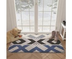 Tapis Entrée Intérieur, Tapis de Porte Lavable & Ultra Absorbant, Paillasson Antidérapant pour