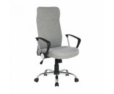 Chaise de bureau pivotante Tao Grise