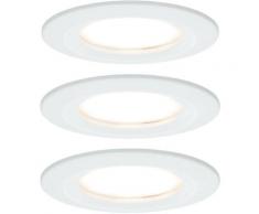 Spot encastrable pour salle de bains Paulmann Nova 93460 LED Puissance: 19.5 W blanc chaud N/A