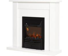 Cheminée électrique design contemporain XL 2000 W effet flammes LED minuterie température