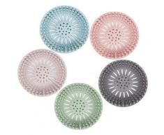 Filtre Cheveux Douche,Attrape Cheveux Douche Filtre evier Baignoire Douche en Silicone-Bouchon