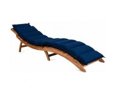 Deuba - Coussin pour chaise longue rembourré 7cm d'épaisseur avec lanières Coussin pour transat