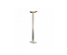 Kolarz - Lampadaire design DELPHI Or 24 Carats 2 ampoules Verre transparent