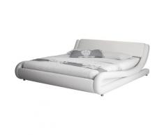 Lit double Alessia – blanc 135x190cm