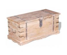 Coffre de rangement Bois d'Acacia