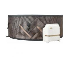 Spa gonflable rond CONCEPT MONO gris 6 places