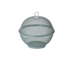 Corbeille Fruits Metal Como Gris