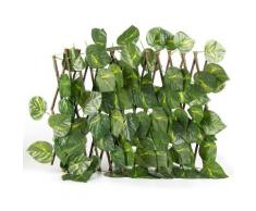Haie végétale artificielle 40CM réaliste cour garde-corps décoration de jardin plante extensible