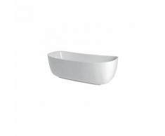 Baignoire Ovale acrylique 1800X820 Blanc Brillant Snug - CRISTINA ONDYNA COLSNUG