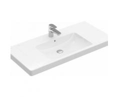 Villeroy & Boch armoire lavabo Subway 717580 800x470mm, avec trop-plein, 1 trou de robinet,