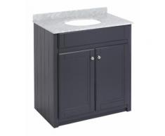 Meuble-lavabo Charlton Anthracite 80x82cm