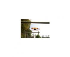 Chauffage infrarouge lustre 1800 w 6m2 blanc
