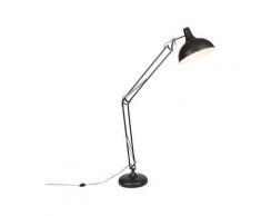 Lampadaire Hobby noir Qazqa Retro Luminaire interieur Rond