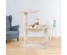 Mc Star - Arbre à Chat Griffoir en Sisal 70cm - Grande Niche - Balle Suspendue à Jouer- Grattoir