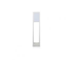 VT-33 10W Led jardin sol lumière bollard lampe chip samsung corps blanche IP65 80cm blanc neutre