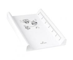 Matelas plan à langer luxe pour bébé 48 X 70 cm Blanc Owls - Blanc