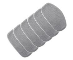 Lot De 6 Tampons De Rechange Pour Nettoyeur Vapeur Leifheit Cleantenso, Balai à Vapeur, SerpillèRe