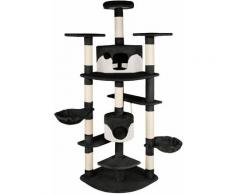 Helloshop26 - Arbre à Chat 201 cm noir/blanc - Blanc