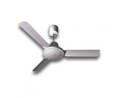 Ventilateur plafond rév Gris argent ø140
