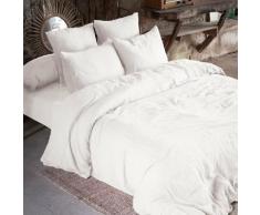 housse de couette rose poudré