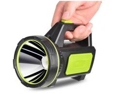 Lampe de poche Lampe torche Lampe de poche extérieure à lumière forte LED Lampe de recherche