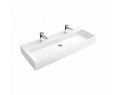 Villeroy und Boch lavabo Memento 5133AJ 1000x470mm, blanc, avec trop-plein, pour mitigeur mural,